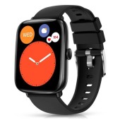 Smartwatch Niceboy Watch Lite 3, Display 1.69inch TFT, Bluetooth, Monitorizare Activitate, Somn, Nivel de oxigen, Tensiune arteriala, Waterproof IP68 (Negru)