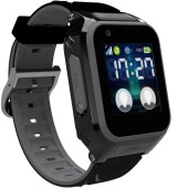 Smartwatch pentru copii MyKi 4 LTE, Protectie la apa IP67, GPS, Wi-Fi, Negru/Gri