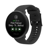 Smartwatch Polar Ignite 2, curea silicon, Rezistenta la apa, Bluetooth, ecran LCD 1.2inch, Andoid & iOS (Negru)