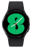 Smartwatch Samsung Galaxy Watch 4 SM-R860, Bratara Cauciuc 40mm, Rezistent la apa si praf (Negru)