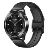 Smartwatch Xiaomi Watch S3, Ecran AMOLED 1.43inch, Dual GPS, Bluetooth, Waterproof 5 ATM (Negru)