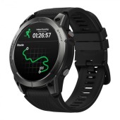 Smartwatch Zeblaze Stratos 3 Pro Negru, 1.43 AMOLED, GPS, HR, SpO2, Apel bluetooth, Notificari, 400mAh, App. dedicata: Zeblaze Fit, Bratara silicon neagra