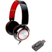 SPHS-SILVER-USB Black-Red