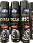 Spray - Spuma ingrijire anvelope si jante SEP 650ml (1buc)