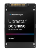 SSD Server Western Digital Ultrastar DC SN650 0TS2433, 7.68TB, U.3, PCIe Gen4 x4, SE, WUS5EA176ESP5E1 