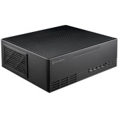 SST-ML11B Milo Slim HTPC Micro-ATX - Negru