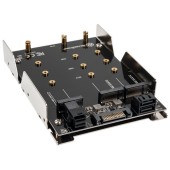 SST-SDP12 - 3.5 für 2x M.2 SATA und 1x M.2 NVMe Mounting Adapter Bracket