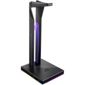 Stand Casti ASUS ROG Throne, iluminare RGB (Negru)