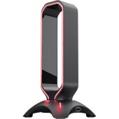 Stand casti Trust GXT 265 Cintar, Iluminare RGB, Negru