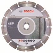 Standard for Concrete - Disc diamantat de taiere segmentat, 230x22.2x2.3 mm, taiere uscata 