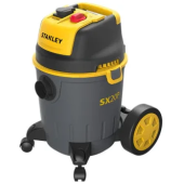 Stanley Aspirator umed/uscat Stanley, 20 litrii, 1200W, 230V, filtru HEPA, motor electric, roti pivotante