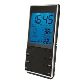 Statie meteo CLIP SONIC SL204, Higrometru digital, Alarma cu functie amanare, Termometru intern