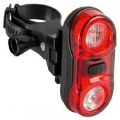 Stop LED cu Baterii M-WAVE HELIOS 2.3inch, 2 x 0.5 Watt, pentru vehicule electrice