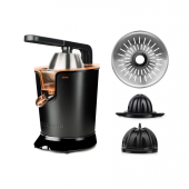 Storcator de citrice Taurus Easy Press 600, 600W, 2 conuri,2 site,Negru