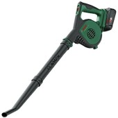 Suflanta de frunze Bosch UniversalLeafBlower 18V-130, 245 km/h, 1x Acumulator 2.5 Ah si Incarcator