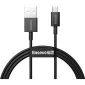 Superior Series USB to micro USB, 2A, 1m Negru