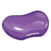 Suport pentru incheietura mainii, FELLOWES, Gel, „Crystal™ Gel”, mini, umplut cu gel, Violet