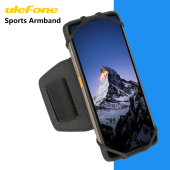 Suport telefon pentru brat Ulefone Sports Armband, Negru, Dimensiune 4, - 6.8 , Rotire 360