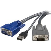 SVUSBVGA10 10 FT USB VGA 2-IN-1 