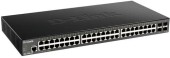 Switch D-Link DGS-1250-52X, Gigabit, 48 Porturi