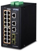 Switch Planet IGS-20160HPT, Gigabit, 16 Porturi, PoE