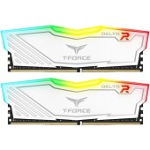 T-Force Delta RGB White 16GB DDR4 3200MHz CL16 Dual Channel kit