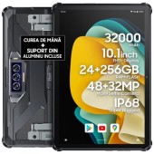 Tableta iHunt Strong Tablet P32000 ULTRA 5G, Procesor Dimensity720 Octa-Core, Ecran IPS HD+ 10.1inch, 12GB RAM, 256GB Flash, 48MP+32MP, Wi-Fi, Bluetooth, Android (Negru)