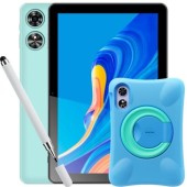 Tableta Oukitel OT6 Kids, Procesor Rockhip RK3562 Quad-Core, 4GB RAM, 64GB Flash, 5MP, Wi-Fi, Bluetooth, GPS, Android 13, Stylus Pen, Carcasa protectie (Verde)