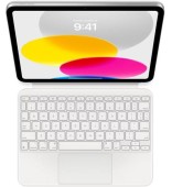 Tastatura Apple Magic Folio MQDP3Z/A, Layout International EN, pentru Apple iPad 10 (2022) (Alb)