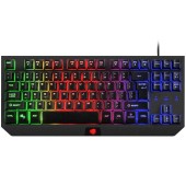 Tastatura gaming Fury Hurricane TKL, iluminata