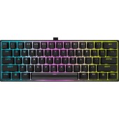 Tastatura Gaming Mecanica Corsair K65 RGB Mini Cherry MX Red, USB (Negru)