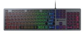 Tastatura Gaming Mecanica Cougar Vantar AX, iluminare RGB, USB, Layout International, Scissor Switch (Gri)