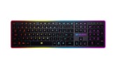 Tastatura Gaming Mecanica Cougar Vantar S, iluminare RGB, USB, Layout International, Scissor Switch (Negru)