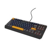 Tastatura Gaming Mecanica Genesis THOR 230 TKL Positive, USB Type-A, Iluminare RGB, Switch-uri Outemu Panda (Albastru)