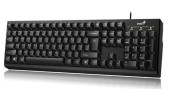 Tastatura Genius 31300005400, USB, US (Negru)