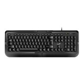 Tastatura GENIUS USB, 104 taste, Negru