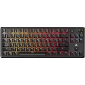 Tastatura mecanica gaming Corsair K70 Core TKL, MLX Red v2 Linear Switches, amortizare a sunetului, RGB