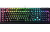 Tastatura mecanica gaming Razer BlackWidow V4 X (Green Switch), layout US, taste ABS, layout US, cu 6 butoane customizabile (Negru)