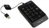 Tastatura numerica A4Tech Fstyler FK-13-GR, 18 taste, USB (Gri)