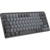 Tastatura Wireless Logitech MX Mechanical Mini Illuminated Performance, layout US INT, USB/Bluetooth (Negru)