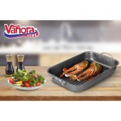 TAVA CUPTOR CU GRILL 39x29x6 CM