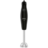 Tefal Mixer vertical Turbomix Tefal HB121838, 350W, Lame rezistente Zelkrom, functii inteligente de protectie, negru