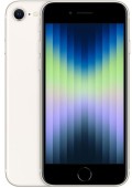 Telefon Mobil Apple iPhone SE (2022), Procesor Apple A15 Bionic Hexa-core, Retina IPS LCD Capacitive Touchscreen 4.7inch, 4GB RAM, 128GB Flash, Camera 12MP, Wi-Fi, iOS, 5G (Alb)