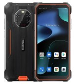 Telefon mobil Blackview BV8800, Procesor Mediatek MT6781 Helio G96, IPS LCD Capacitiv touchscreen 6.58inch, 8GB RAM, 128GB Flash, Camera Quad 50+8+20+2 MP, 4G, Wi-Fi, Dual SIM, Android (Negru/Portocaliu)