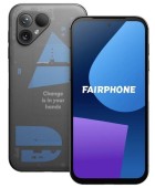 Telefon Mobil Fairphone 5, Procesor Qualcomm QCM6490, OLED Capacitive touchscreen 6.46inch, 8GB RAM, 256GB Flash, Camera Duala 50 + 50 MP, 5G, Wi-Fi, Dual SIM, Android (Transparent)