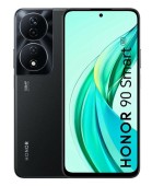 Telefon Mobil Honor 90 Smart, Procesor Mediatek Dimensity 6020 Octa-core, IPS LCD 6.8inch, 4GB RAM, 128GB Flash, Camera Tripla 108 + 2 + 2 MP, Wi-Fi, 5G, Dual Sim, Android (Negru)