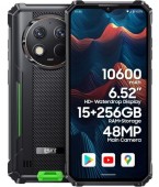 Telefon Mobil iHunt Titan P15000 Ultra, Procesor Unisoc USM9230, Ecran IPS 6.62inch, 8GB RAM, 256GB Flash, Camera Duala 48 + 2 MP, Wi-Fi, 4G, Dual Sim, Android (Negru/Verde)