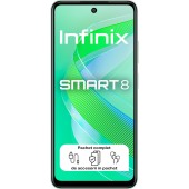 Telefon mobil Infinix Smart 8 4G, 64GB, 3GB RAM, Dual SIM, Crystal Green