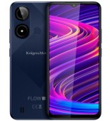 Telefon Mobil Kruger&Matz Flow 11, Procesor Unisoc SC9863A Octa-Core, Ecran IPS 6.56inch, 4GB RAM, 64GB Flash, Camera 13 MP, Wi-Fi, 4G, Dual SIM, Android (Albastru)