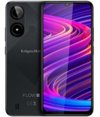 Telefon Mobil Kruger&Matz Flow 11, Procesor Unisoc SC9863A Octa-Core, Ecran IPS 6.56inch, 4GB RAM, 64GB Flash, Camera 13 MP, Wi-Fi, 4G, Dual SIM, Android (Negru)